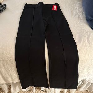 Never worn hi rise flare Spanx dress pant